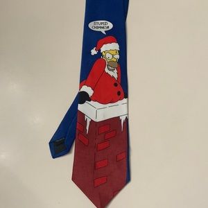 Homer Simpson Christmas tie